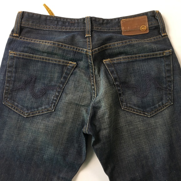 AG Adriano Goldschmied Mens Straight Jeans 29x32 - Picture 3 of 7